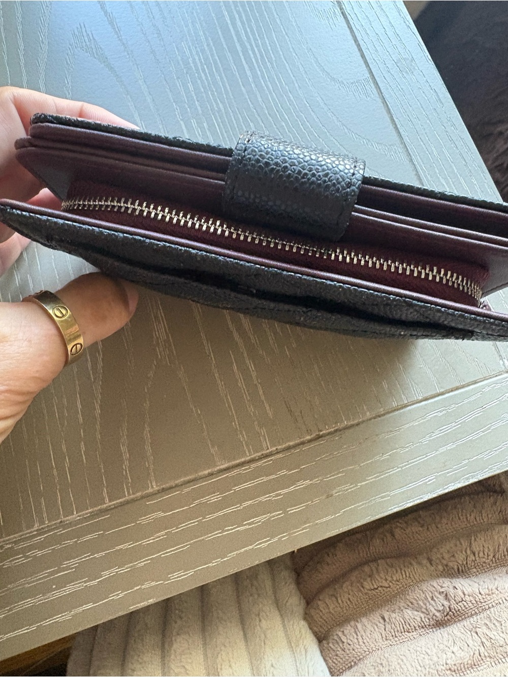 FASHION Black Caviar with Silver Hardware Wallet - Picture 12 of 15